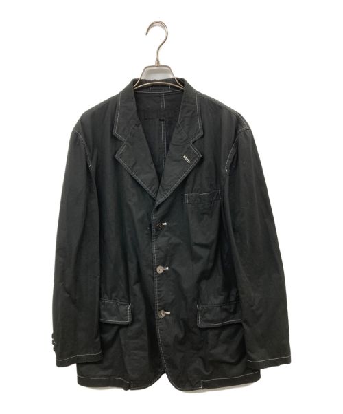 COMME des GARCONS HOMME（コムデギャルソン オム）COMME des GARCONS HOMME (コムデギャルソン オム) 製品染めステッチジャケット ブラック サイズ:Sの古着・服飾アイテム