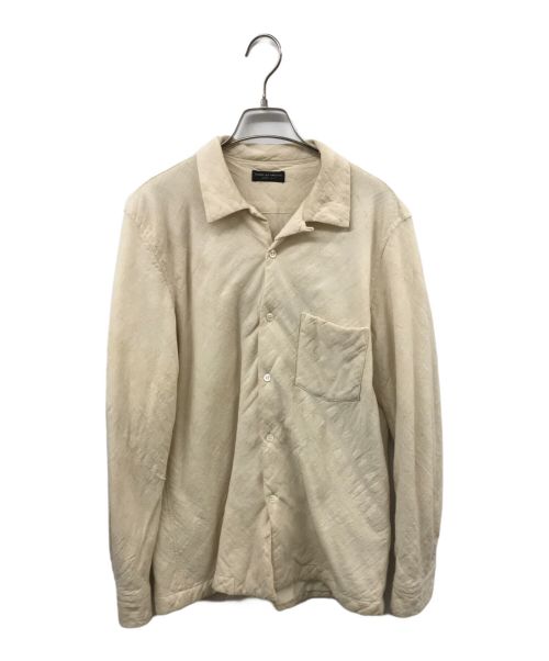 COMME des GARCONS HOMME PLUS（コムデギャルソンオムプリュス）COMME des GARCONS HOMME PLUS (コムデギャルソンオムプリュス) 特殊織シャツ ベージュ サイズ:FREEの古着・服飾アイテム