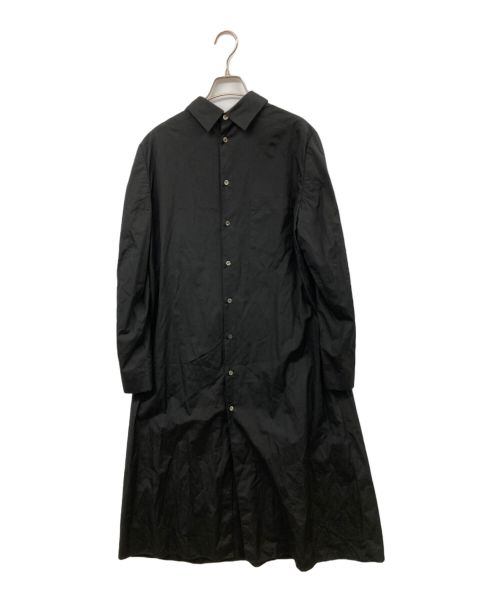 COMME des GARCONS HOMME PLUS（コムデギャルソンオムプリュス）COMME des GARCONS HOMME PLUS (コムデギャルソンオムプリュス) ロングシャツ ブラック サイズ:Sの古着・服飾アイテム