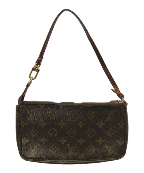 LOUIS VUITTON（ルイ ヴィトン）LOUIS VUITTON (ルイ ヴィトン) ポーチ ブラウンの古着・服飾アイテム