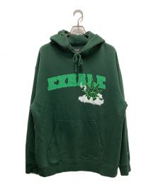 HUF（ハフ）の古着「EXHALE BUDDY HOODIE」｜グリーン