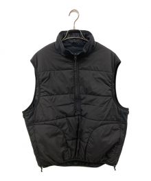 DAIWA PIER39（ダイワ ピア39）の古着「TECH REVERSIBLE PULLOVER PUFF VEST」｜ブラック