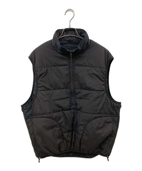 DAIWA PIER39（ダイワ ピア39）DAIWA PIER39 (ダイワ ピア39) TECH REVERSIBLE PULLOVER PUFF VEST ブラック サイズ:Mの古着・服飾アイテム