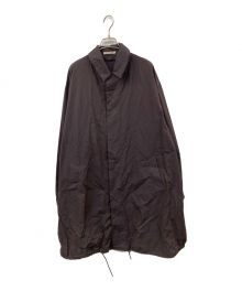 AURALEE（オーラリー）の古着「CHAMBRAY BIG SOUTIEN COAT」｜ブラウン