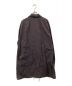 AURALEE (オーラリー) CHAMBRAY BIG SOUTIEN COAT ブラウン サイズ:4：16000円