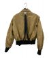 MSGM (エムエスジーエム) MA-1ジャケット ブラウン サイズ:48：18000円