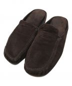 AURALEEオーラリー）の古着「SUEDE MOCCASIN SLIPPER」｜ブラウン