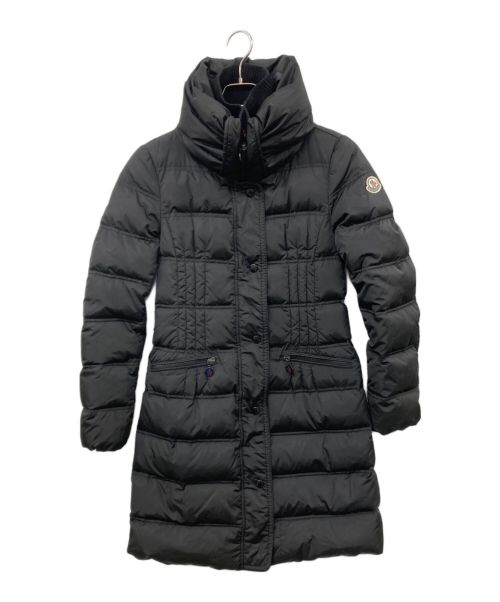 MONCLER（モンクレール）MONCLER (モンクレール) ロングダウンジャケット ブラックの古着・服飾アイテム