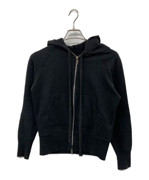 CHROME HEARTS（クロムハーツ）CHROME HEARTS (クロムハーツ) DAGGER CLOTH PATCH HOODIE ブラック サイズ:Mの古着・服飾アイテム