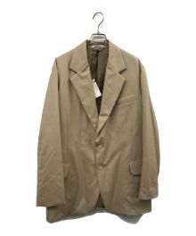 AURALEE（オーラリー）の古着「22AW SUPER FINE TROPICAL WOOL PADDED JACKET」｜ベージュ