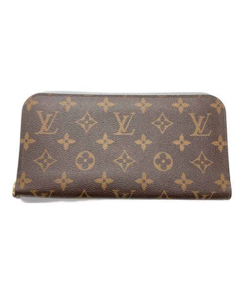 LOUIS VUITTON（ルイ ヴィトン）LOUIS VUITTON (ルイ ヴィトン) ポルトフォイユ・アンソリット レオパード ブルーアンフィニ ブラウン サイズ:不明の古着・服飾アイテム