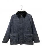 Barbourバブアー）の古着「SL BEDALE WOOL CHECK」｜ネイビー