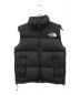 THE NORTH FACE（ザ ノース フェイス）の古着「NUPTSE VEST」｜ブラック