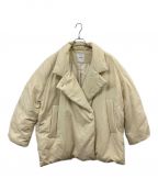 CLANEクラネ）の古着「COCOON SHORT DOWN COAT」｜ベージュ