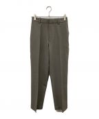 MARKAWAREマーカウェア）の古着「FLAT TAPERED TROUSERS」｜グレー