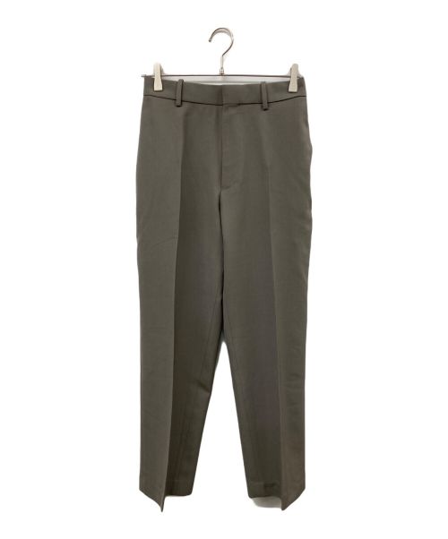 MARKAWARE（マーカウェア）MARKAWARE (マーカウェア) FLAT TAPERED TROUSERS グレー サイズ:Sの古着・服飾アイテム