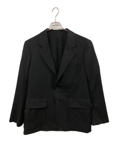 MARKWARE（マーカウェア）MARKWARE (マーカウェア) 2/72 ORGANIC WOOL SERGE STEVENS JACKET ブラック サイズ:Sの古着・服飾アイテム