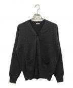 cash & barbaキャッシュアンドバルバ）の古着「Mongorian Cashmere Cargdigan」｜グレー