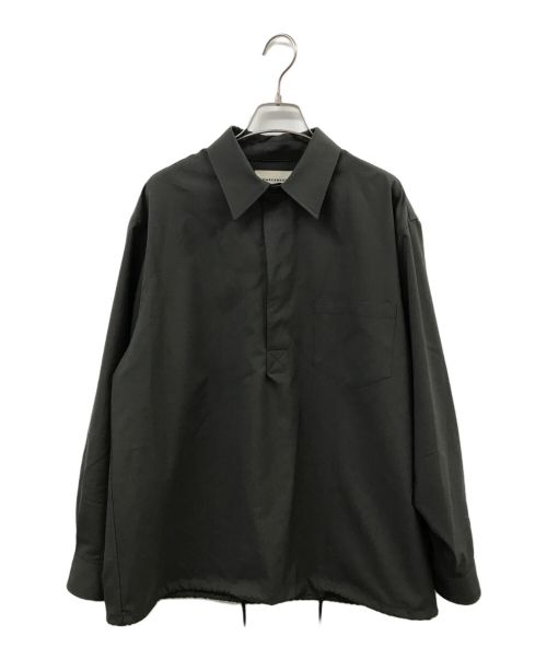 MARKWARE（マーカウェア）MARKWARE (マーカウェア) PULLOVER SPORT SHIRT グレー サイズ:1の古着・服飾アイテム