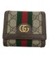 GUCCI（グッチ）の古着「〔オフィディア〕GG ウォレット」｜ブラウン×ベージュ