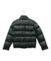 MONCLER (モンクレール) COMBLOUX チェックダウンジャケット グリーン×ネイビー サイズ:1：25000円