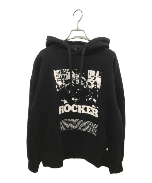 Richardson（リチャードソン）Richardson (リチャードソン) Hysteric Glamour (ヒステリックグラマー) Fist Fucker Hoodie ブラック サイズ:Mの古着・服飾アイテム