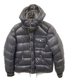 MONCLER（モンクレール）の古着「BORROME GIUBBOTTO ダウンジャケット」｜ネイビー