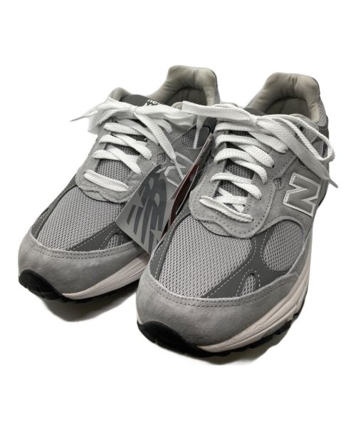 NEW BALANCE（ニューバランス）NEW BALANCE (ニューバランス) 993 ローカットスニーカー グレー サイズ:27.5 未使用品の古着・服飾アイテム