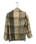 AURALEE (オーラリー) HARD TWIST ORGANIC WOOL MESH CHECK JACKET ブラウン サイズ:1：18000円