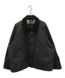 Barbour（バブアー）の古着「ワックス コットン ショート ブルゾン」｜グリーン