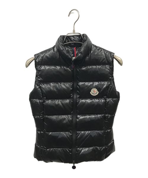 MONCLER（モンクレール）MONCLER (モンクレール) GHANY ダウンベスト ブラック サイズ:00の古着・服飾アイテム