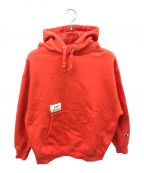 Champion×WTAPSチャンピオン×ダブルタップス）の古着「ACADEMY / HOODED / CTPL.」｜オレンジ