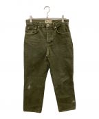 stussyステューシー）の古着「CLASSIC JEAN DENIM」｜カーキ