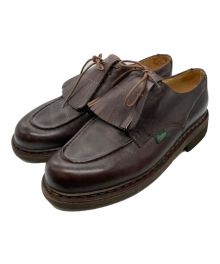 PARABOOT（パラブーツ）の古着「CHAMBORD Uチップシューズ」｜ブラウン