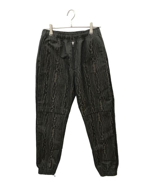 JOHN LAWRENCE SULLIVAN（ジョン ローレンス サリバン）JOHN LAWRENCE SULLIVAN (ジョン ローレンス サリバン) Moire jacquard track pants ブラウン サイズ:46の古着・服飾アイテム