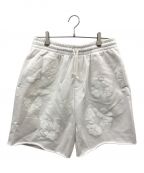 Denim Tearsデニムティアーズ）の古着「Cotton Wreath Shorts」｜ホワイト