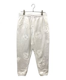 Denim Tears（デニムティアーズ）の古着「Cotton Wreath Sweatpant」｜ホワイト