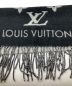 LOUIS VUITTON (ルイ ヴィトン) エシャルプ レイキャビック ブラック×グレー サイズ:不明：70000円