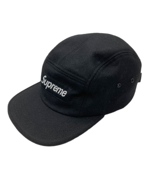 SUPREME（シュプリーム）SUPREME (シュプリーム) LORO PIANA (ロロピアーナ) Camp cap ブラック サイズ:不明の古着・服飾アイテム