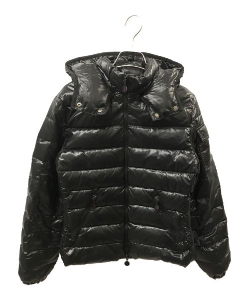 MONCLER（モンクレール）MONCLER (モンクレール) フーデッドダウンジャケット ブラック サイズ:164の古着・服飾アイテム