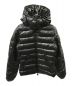 MONCLER (モンクレール) フーデッドダウンジャケット ブラック サイズ:164：30000円