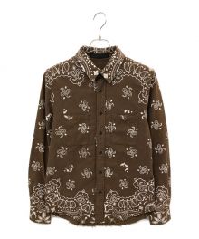 JUN/NAKAYAMA（ジュン ナカヤマ）の古着「PAISLEY SHIRT / BRW」｜ブラウン