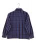 SUPREME (シュプリーム) 22AW Heavy Flannel Shirt ブルー×パープル サイズ:L：11000円