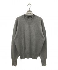 JOHN SMEDLEY (ジョンスメドレー) KAPTAIN SUNSHINE (キャプテンサンシャイン) Vガゼットメリノウールニット グレー サイズ:M