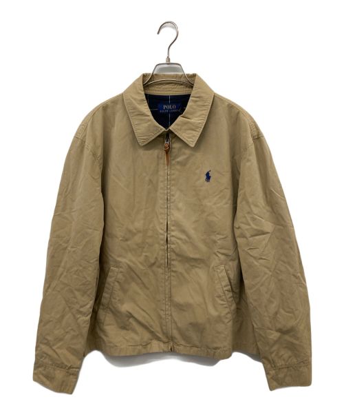 POLO RALPH LAUREN（ポロ・ラルフローレン）POLO RALPH LAUREN (ポロ・ラルフローレン) スイングトップ ベージュ サイズ:L 未使用品の古着・服飾アイテム