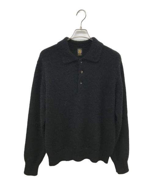 BATONER（バトナ―）BATONER (バトナ―) PURE MOHAIR POLO ブラック サイズ:1の古着・服飾アイテム