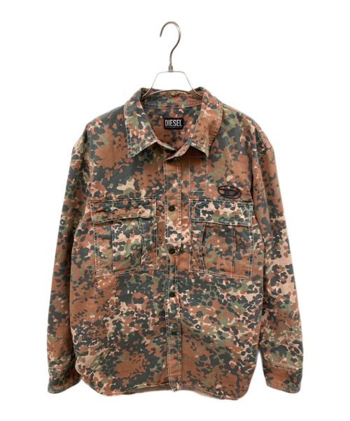 DIESEL（ディーゼル）DIESEL (ディーゼル) S-ROOW-BIG-PAT ブラウン×カーキ サイズ:Mの古着・服飾アイテム