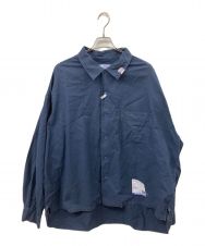 MIHARA YASUHIRO (ミハラヤスヒロ) LONG-SLEEVE SHIRT ネイビー サイズ:52