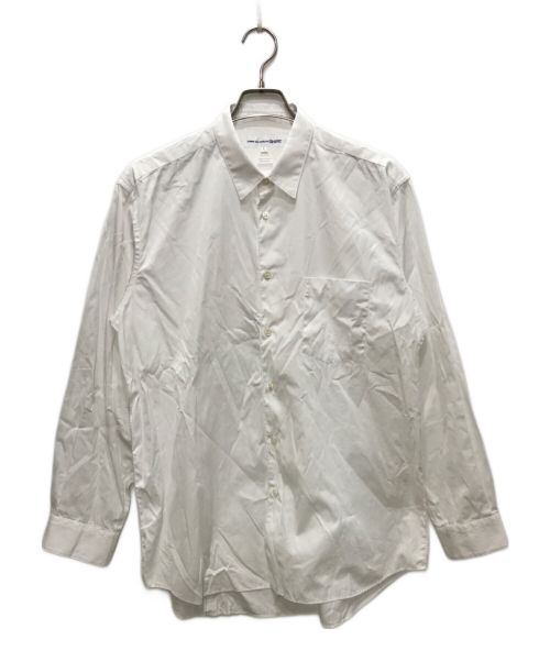 COMME des GARCONS SHIRT（コムデギャルソンシャツ）COMME des GARCONS SHIRT (コムデギャルソンシャツ) WIDE CLASSIC SHIRTS/ワイドクラシックシャツ ホワイト サイズ:Lの古着・服飾アイテム