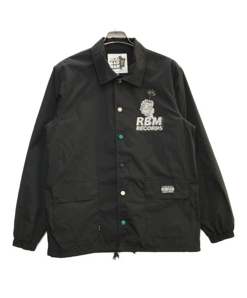 REAL BADMAN（リアルバッドマン）REAL BADMAN (リアルバッドマン) RBM Coaches Jacket ブラック サイズ:Mの古着・服飾アイテム